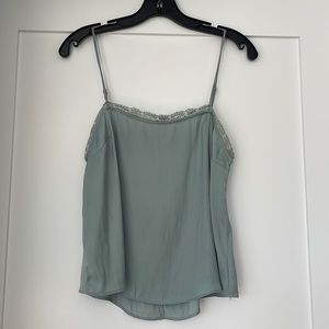Free People Intimates Beyond Me Cami in Sage - Size S